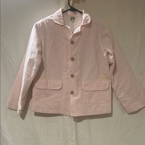 Kids Pink Bonton Jacket